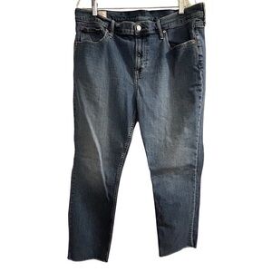Gap Women's Slim Mid Rise Jeans Size‎ 34 Blue Medium Wash Denim